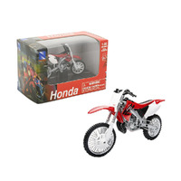 New Ray 1:32 Scale Honda CR250R Model Motorbike - Red/White