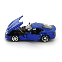 Maisto Assembly Line Dodge Viper GTS 2013 Blue 1:24 Diecast Model