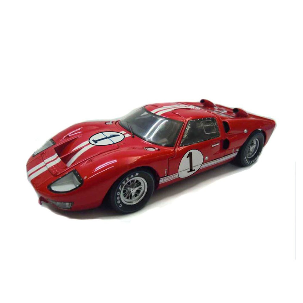 Shelby 1:18 Scale #1 1966 Ford GT40 MKII Red Model Car