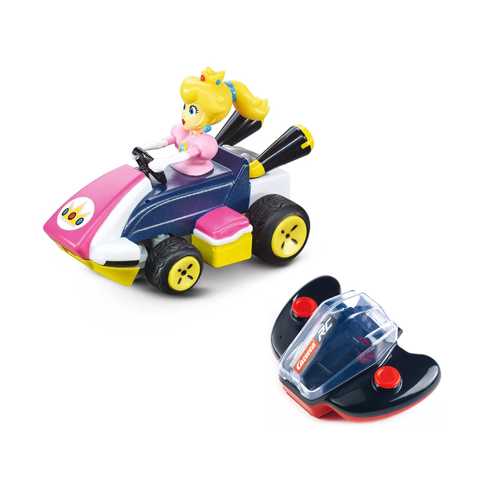 Mario Kart Carrera FIRST Slot Car Race Track Mario and Peach 1/50 Scale Set
