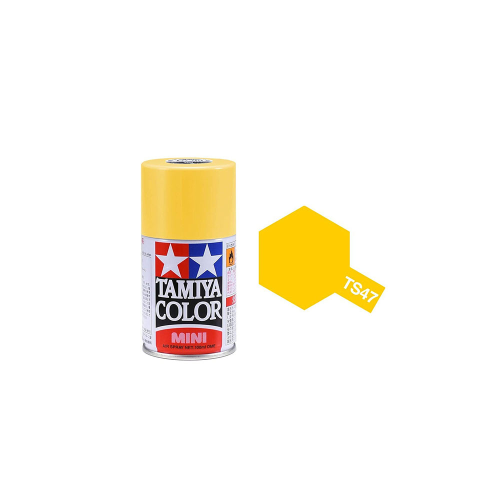 Tamiya TS-47 Chrome Yellow Spray Paint 100ml Model Lacquer Paint