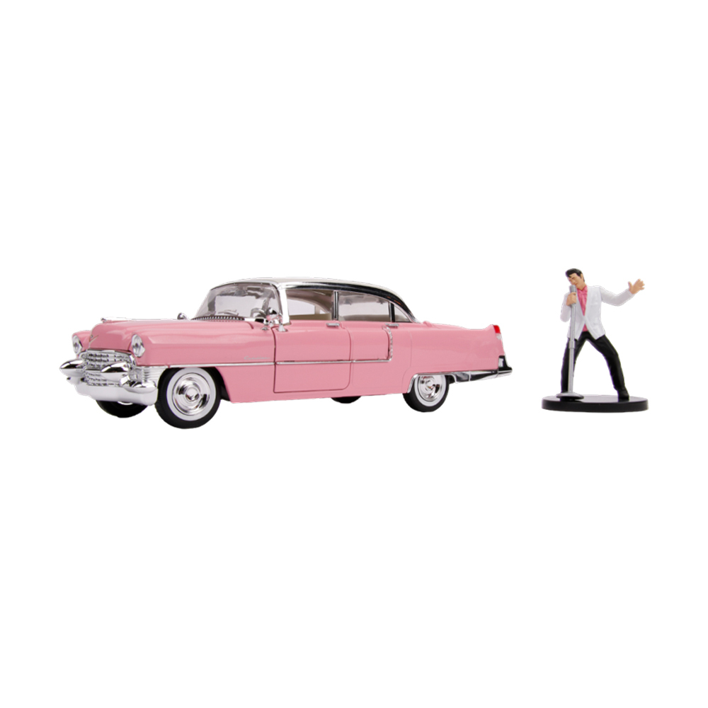 Elvis presley 1955 hot sale pink cadillac model