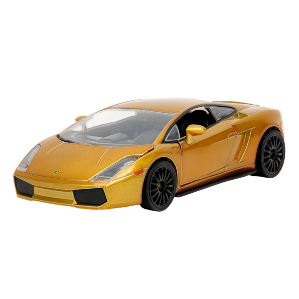 Jada 1:24 Scale Lamborghini Gallardo Gold Fast & Furious Model Car